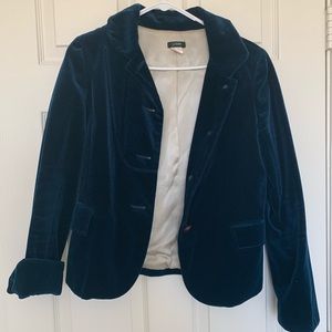 Blue Velvet J.Crew Blazer